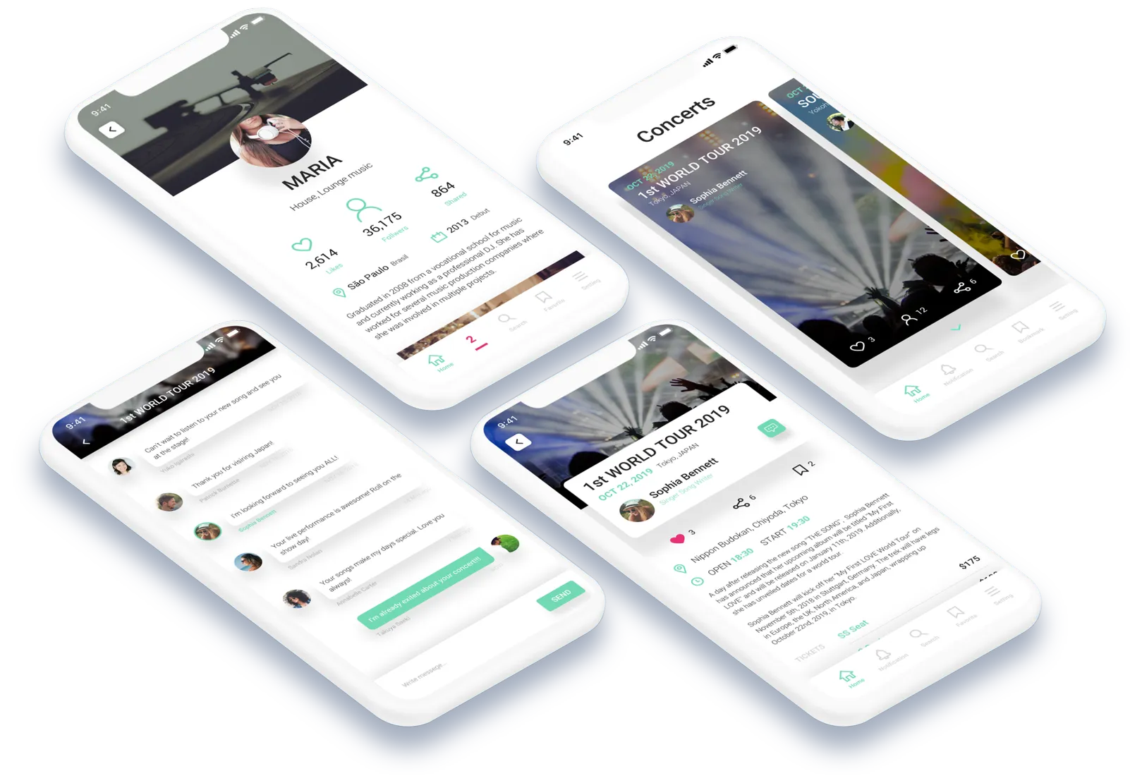 App Design, UI/UX
