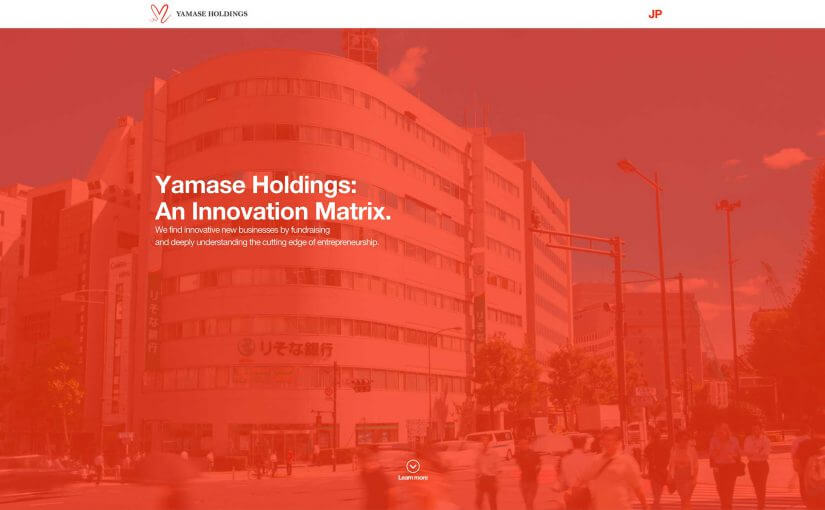 ヤマセホールディングス | ホールディングス・事業会社 | コーポレートサイト（英語） | UIデザイン